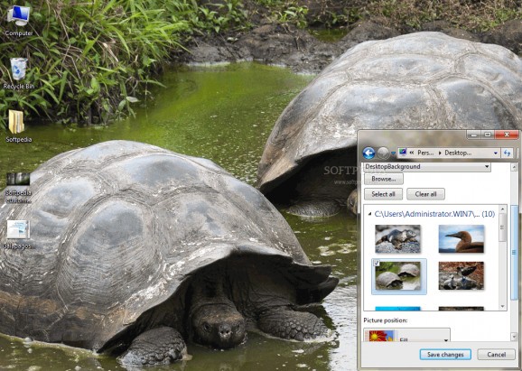 Galapagos Windows 7 Theme screenshot
