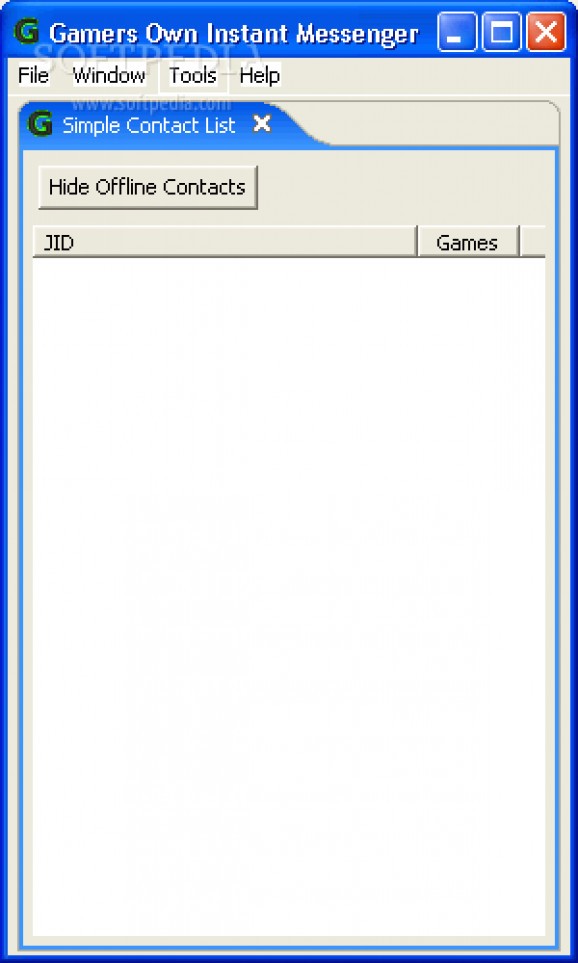 Gamer's Own Instant Messenger screenshot