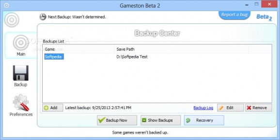 Gameston Portable screenshot