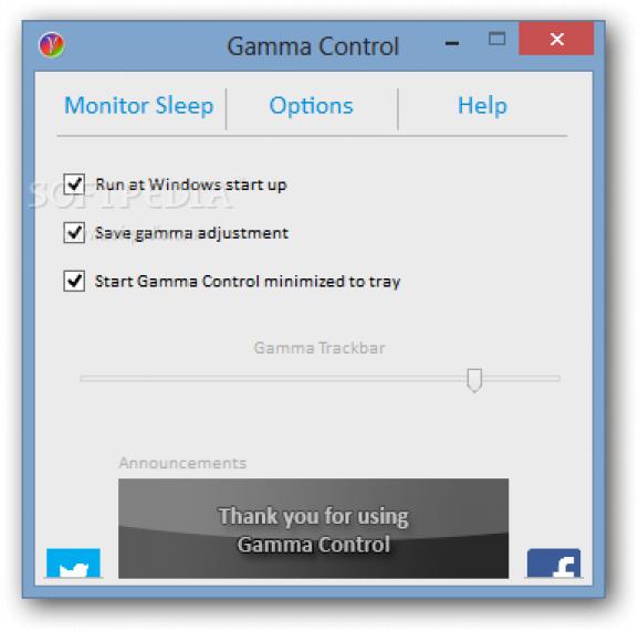 Gamma Control screenshot