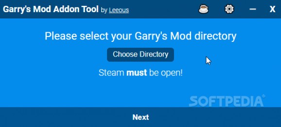 Garry's Mod Addon Tool screenshot