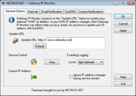 Gateway IP Monitor screenshot