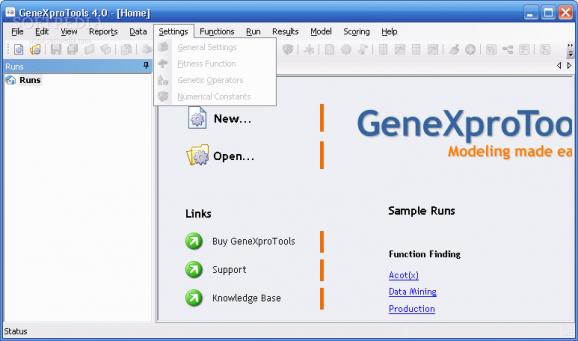 GeneXproTools screenshot