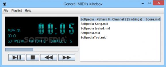 General MIDI's Jukebox screenshot