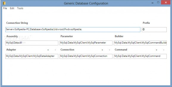 Generic Database Access screenshot