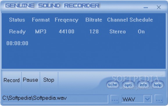 Genuine Sound Recorder screenshot