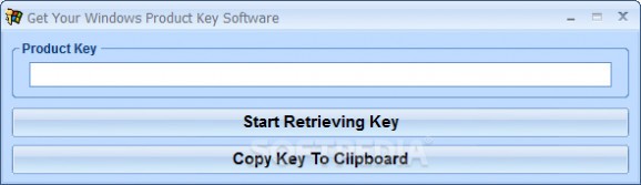 Get Your Windows Product Key Software screenshot