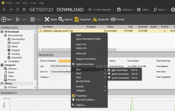 GetGo Download Manager screenshot