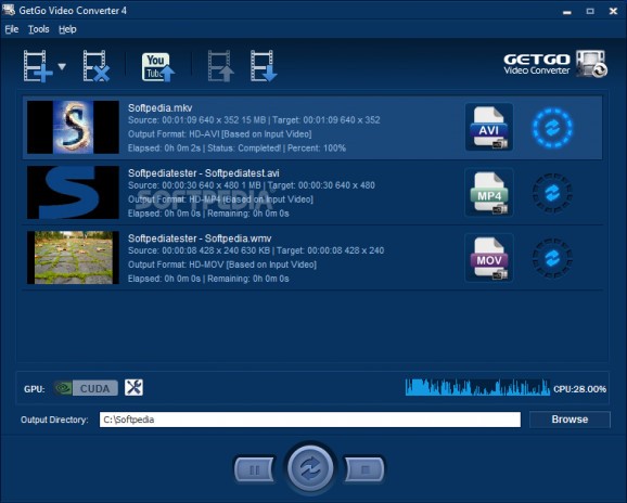 GetGo Video Converter screenshot
