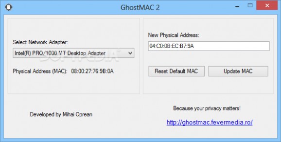 GhostMAC screenshot