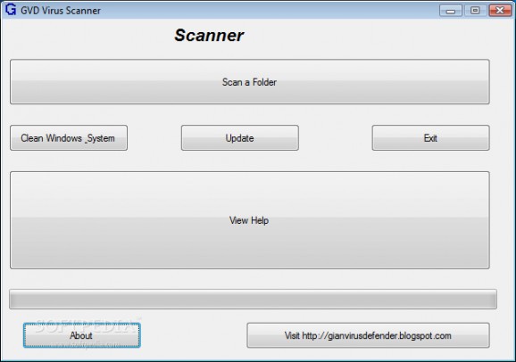 Gian Virus Defender Virus Scanner screenshot