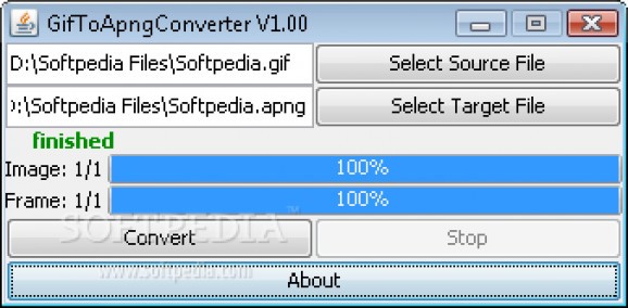 GifToApng Converter screenshot