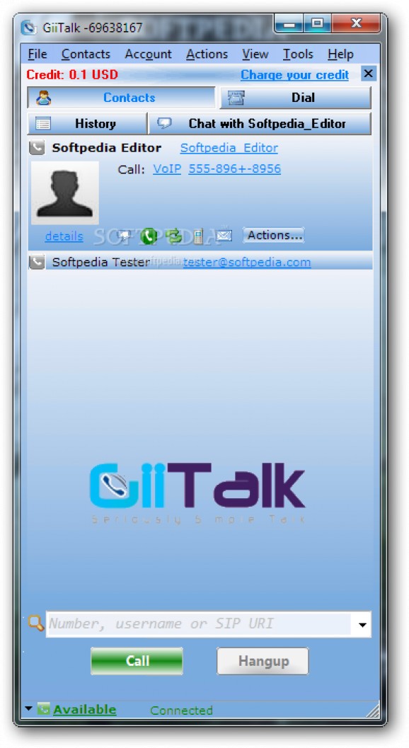 GiiTalk screenshot