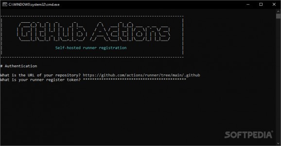 GitHub Actions screenshot