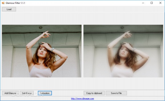 Glamour Filter screenshot
