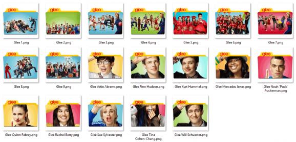 Glee Folder Icon screenshot