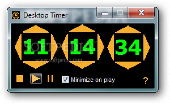 Desktop Timer screenshot