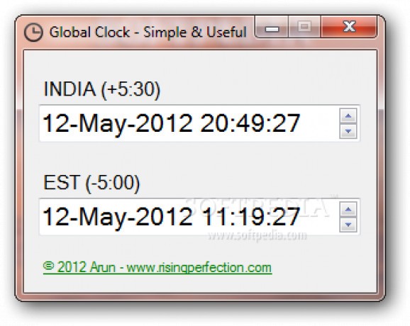 Global Clock screenshot