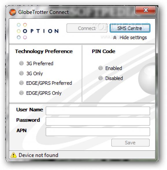 GlobeTrotter Connect screenshot