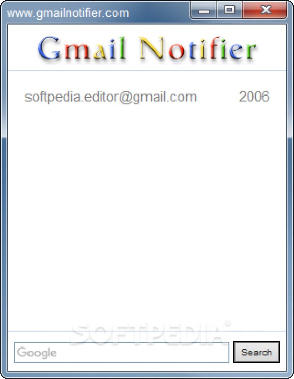 Gmail Notifier screenshot