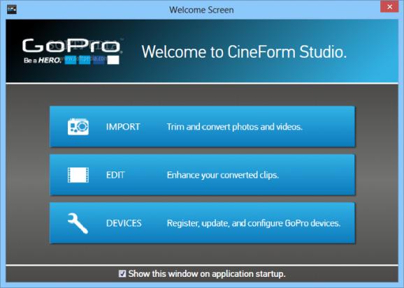 GoPro CineForm Studio Premium screenshot