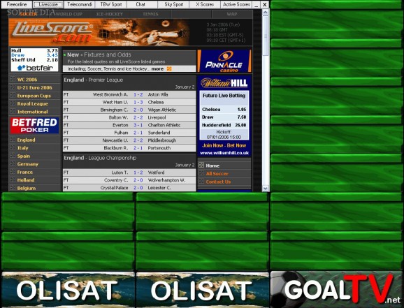 Goal TV Videostar screenshot