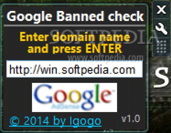 Google Banned check screenshot