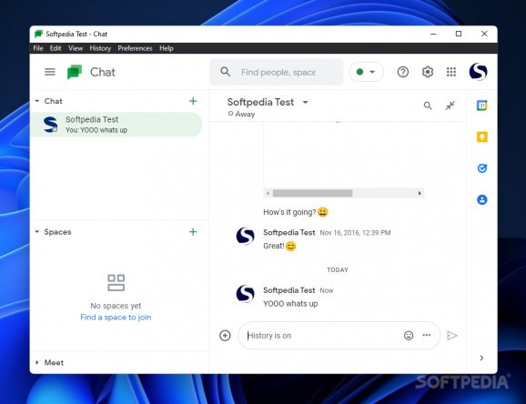 Google Chat Electron screenshot
