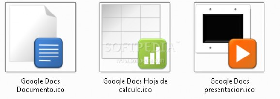 Google Docs pack Icons screenshot