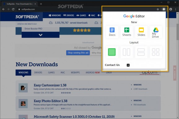 Google Editor for Docs, Sheets & Slides screenshot