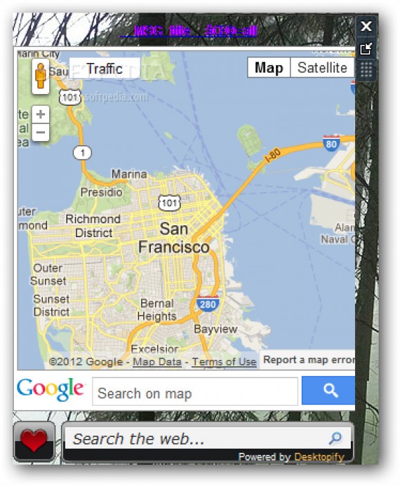 Google Map Search screenshot