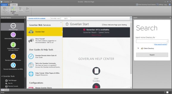 Goverlan Remote Administration Suite screenshot
