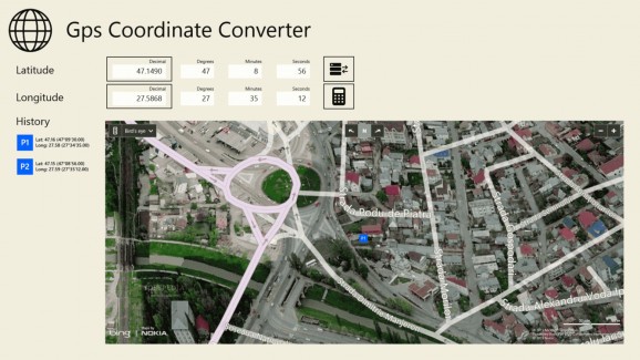 Gps Coordinate Converter screenshot