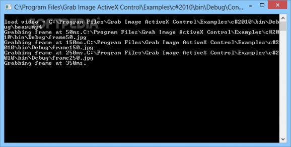 Grab Image ActiveX Control screenshot