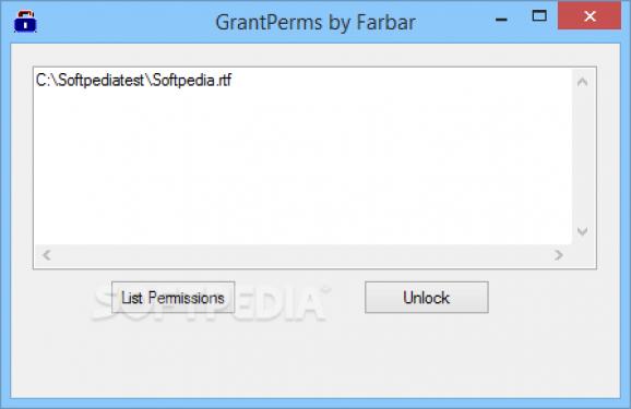 GrantPerms screenshot