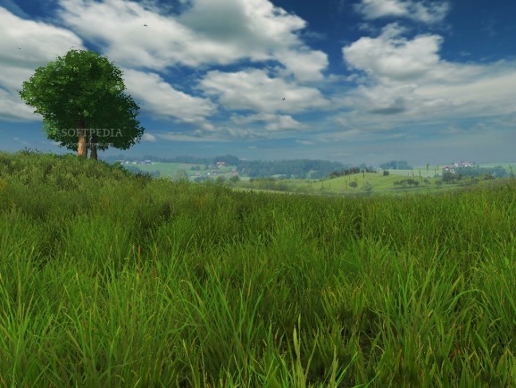 Grassland 3D Screensaver and Animated Wallpaper screenshot