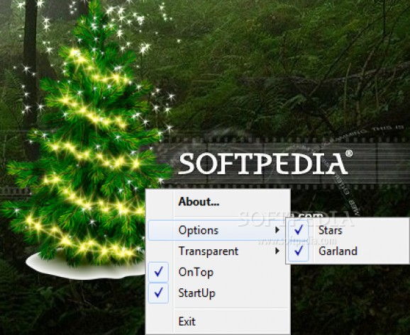 Green Christmas Tree screenshot
