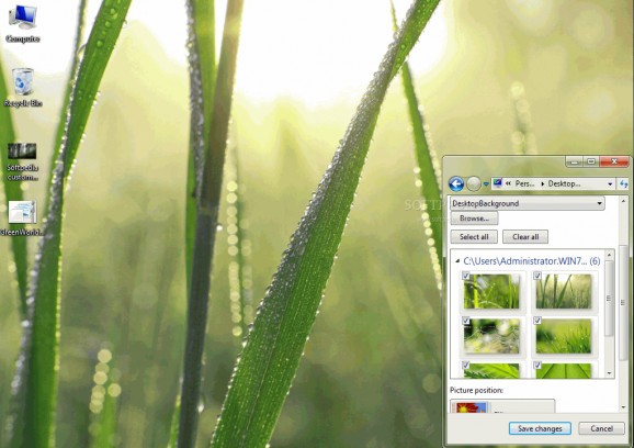 Green World Windows 7 Theme screenshot