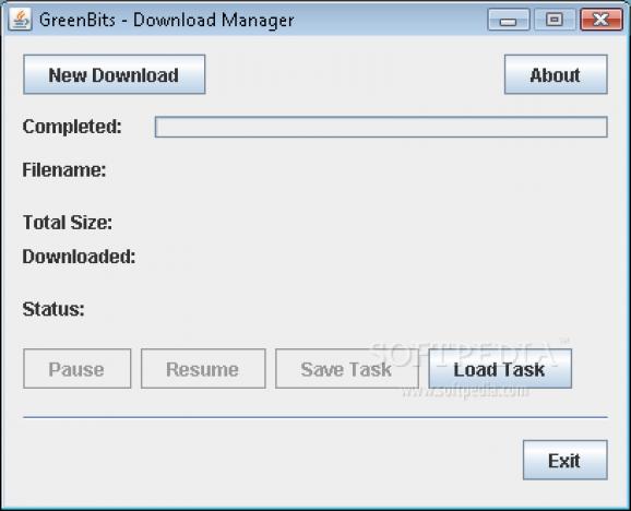 GreenBits - Download Manager screenshot