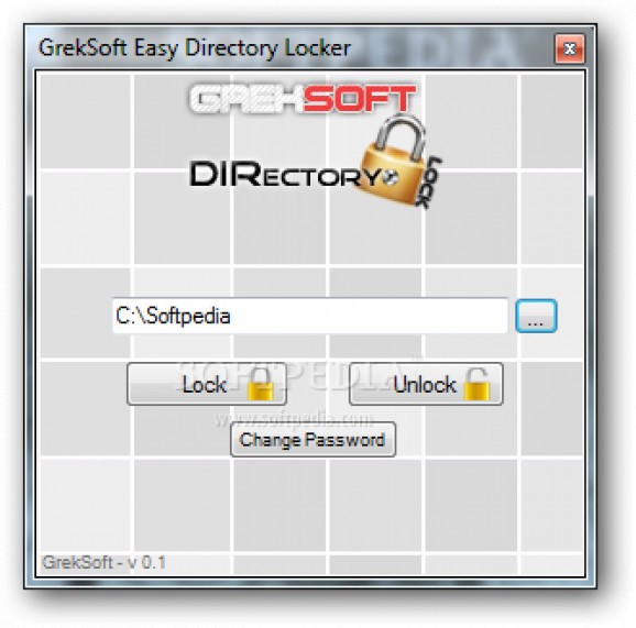 GrekSoft Easy Directory Locker screenshot