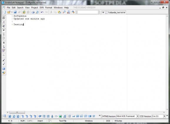 GridinSoft Notepad PRO screenshot