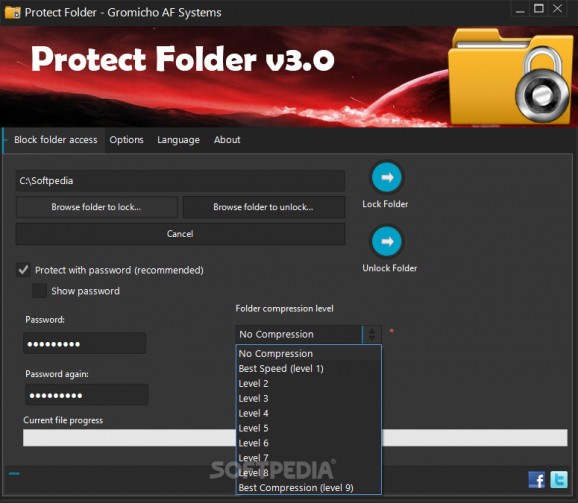 Protect Folder screenshot