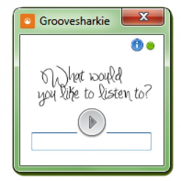 Groovesharkie screenshot