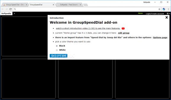 Group Speed Dial for Chrome screenshot