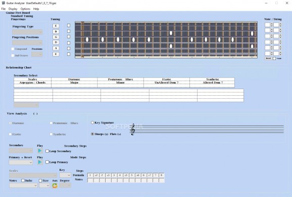 Guitar Analyzer screenshot