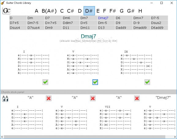 Guitar Chords Library screenshot