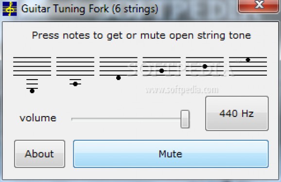 Guitar Tuning Fork screenshot