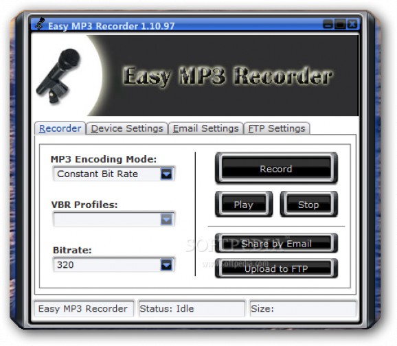Easy MP3 Recorder screenshot