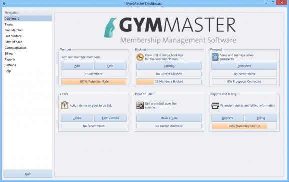 GymMaster Lite screenshot