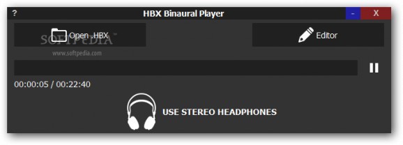 HBX Binaural Player screenshot